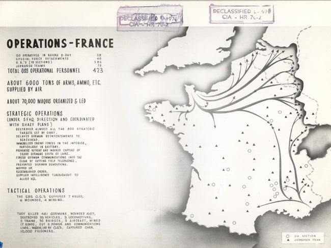 A single map shows how crazy successful the OSS was in France