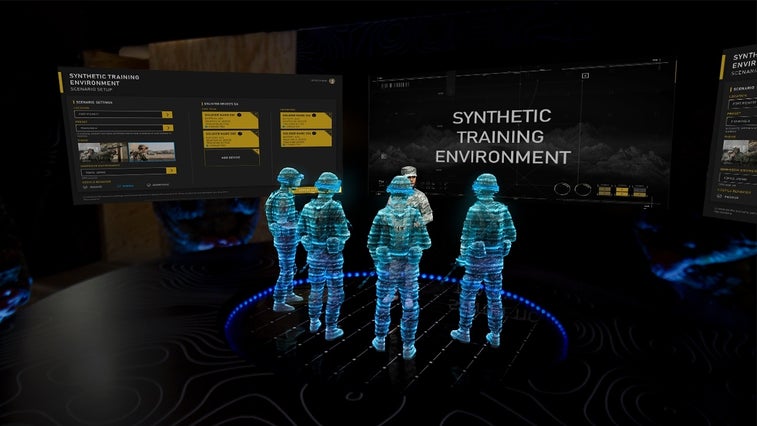 US Army official tests out smart combat glasses