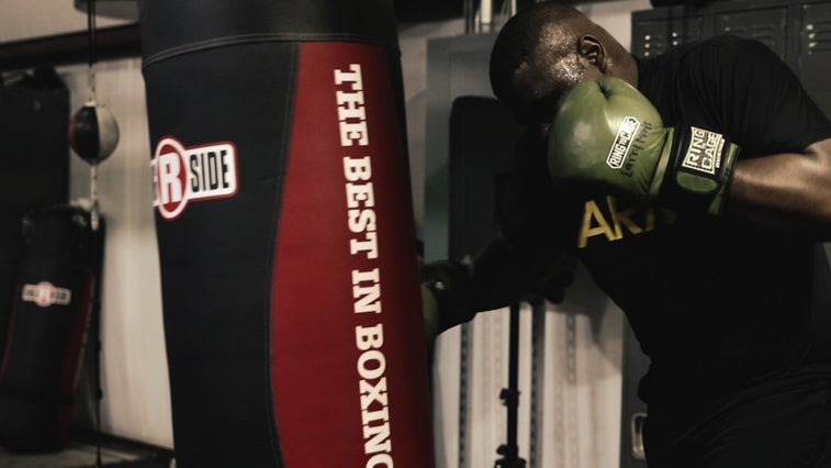 This soldier’s passion for boxing is an inspiration to others
