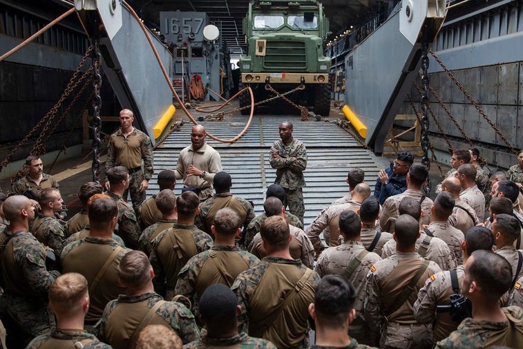 US Navy and Marines train for sea invasions at BaltOps 2019