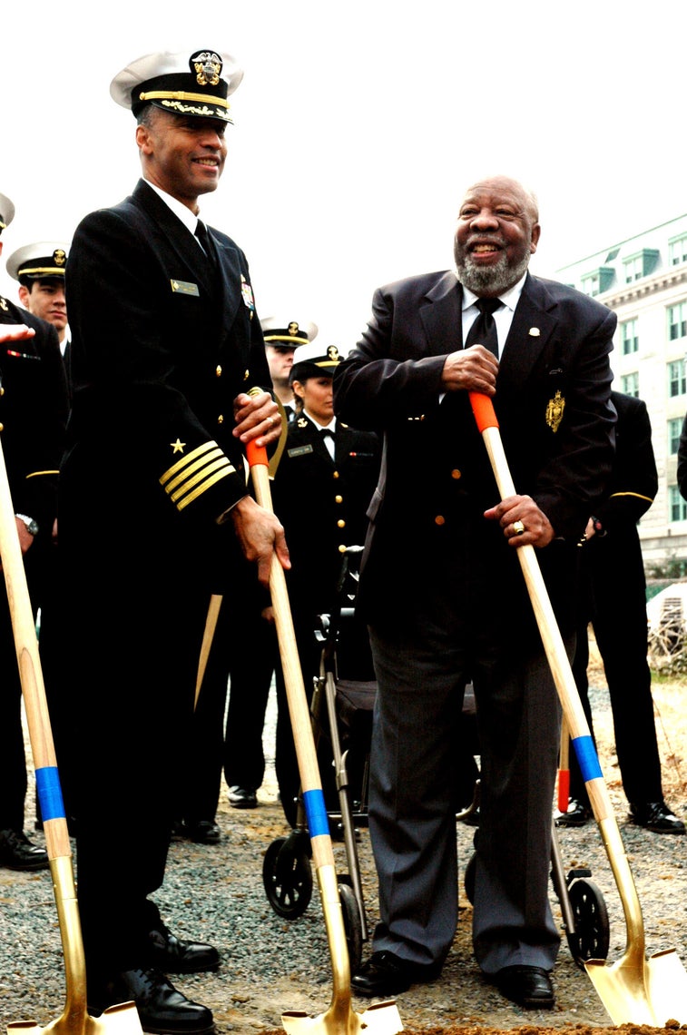 This is the first black graduate of the US Naval Academy