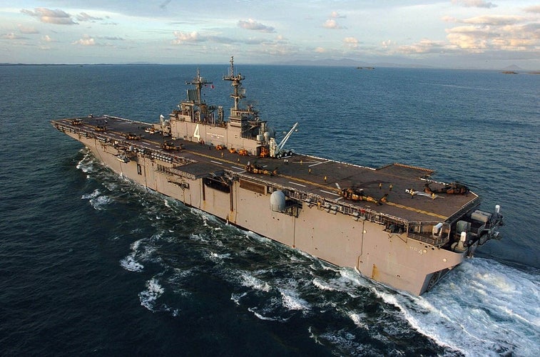 US Navy ship has dangerous encounter with Iranian chopper