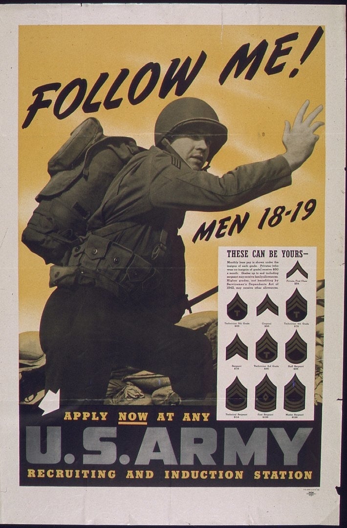 7 awesome posters that motivated your grandfather in World War II