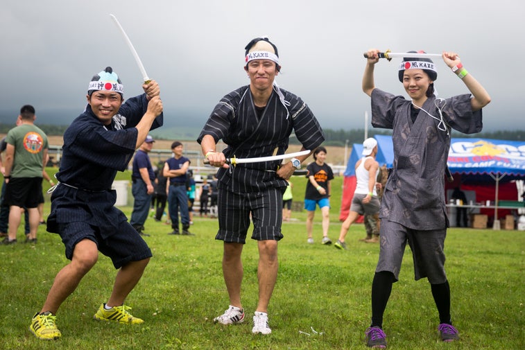 Camp Fuji gets ‘down and dirty’ hosting the inaugural Samurai Run