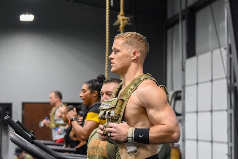 This swoll soldier will compete at the CrossFit Games