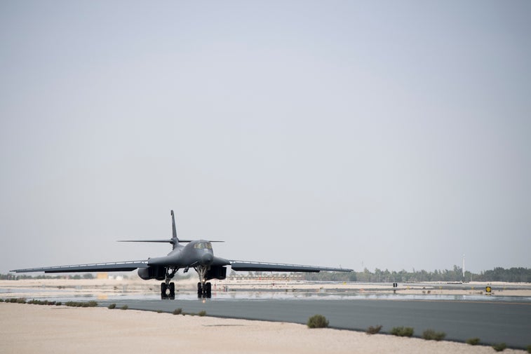 Only a handful of the Air Force’s B-1 bombers are ready to deploy