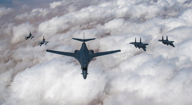 Only a handful of the Air Force’s B-1 bombers are ready to deploy