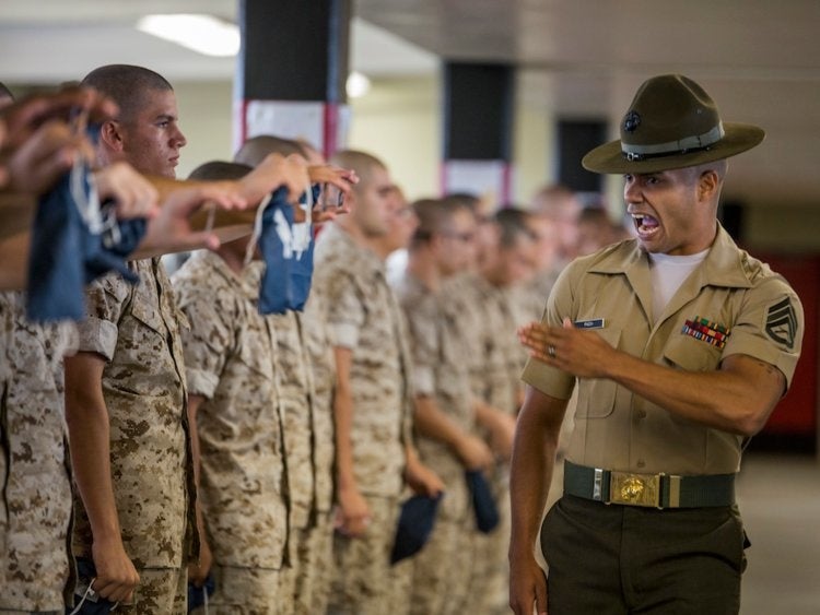 What 24 hours is really like for recruits at US Marine Corps boot camp