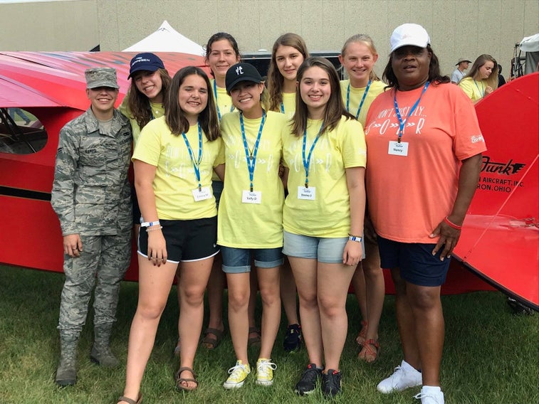 This camp is inspiring young women to pursue careers in aviation