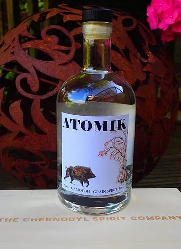 Vodka made from Chernobyl grain is just what your party needs