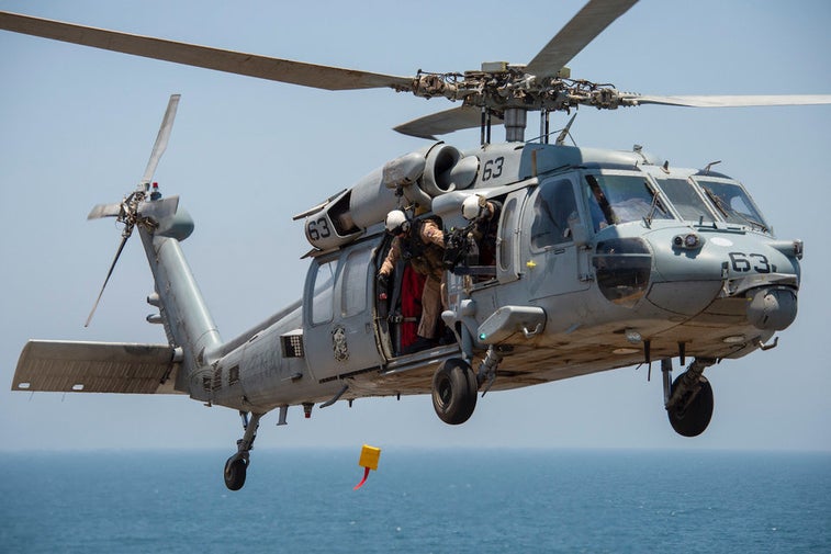 Navy uses WWII-era ‘bean-bag drop’ for aircraft communication