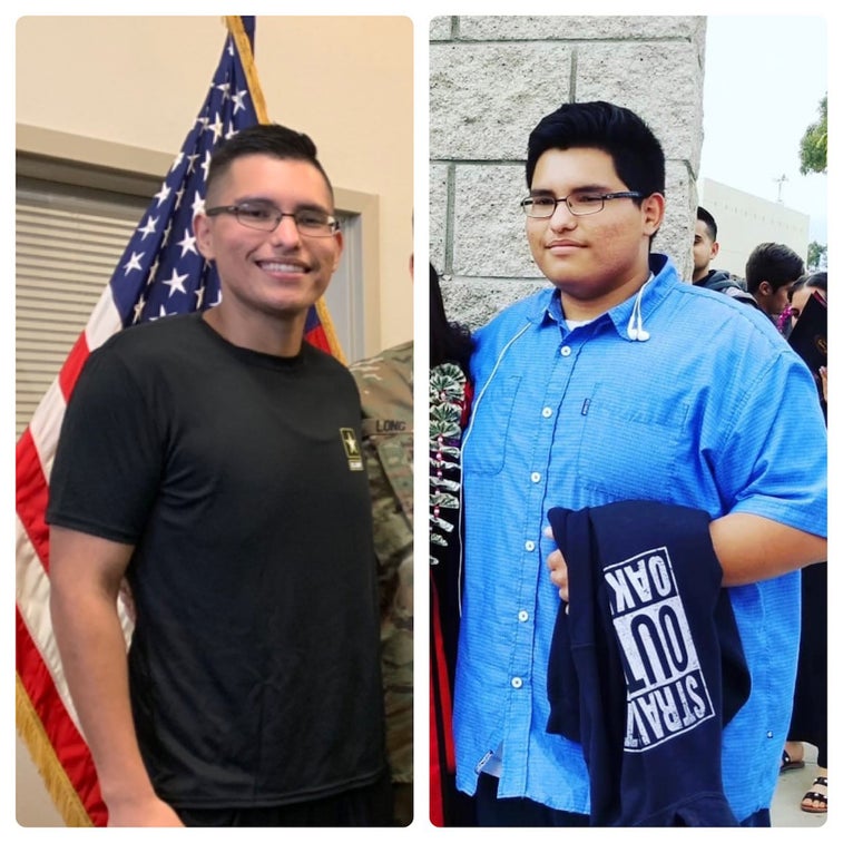 Teen loses over 100 pounds to join Army