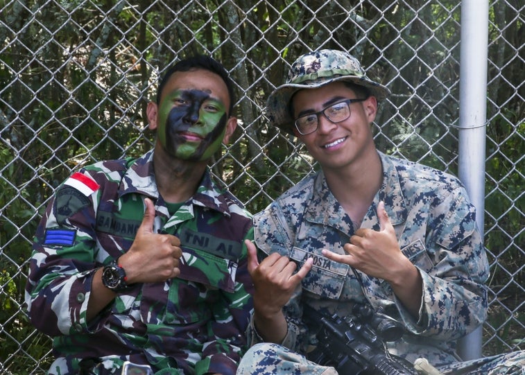US, Indonesian Marines live and train together