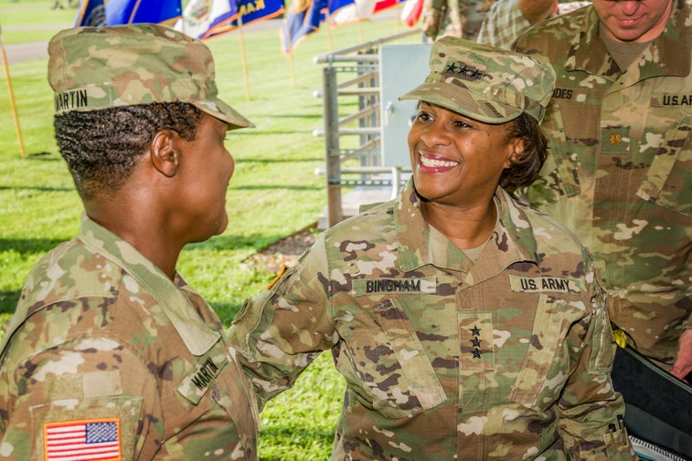 US Army celebrates women in combat