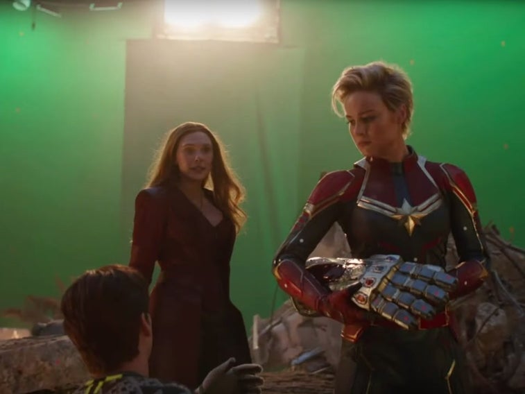 10 photos show how the battle in ‘Avengers: Endgame’ looks without visual effects