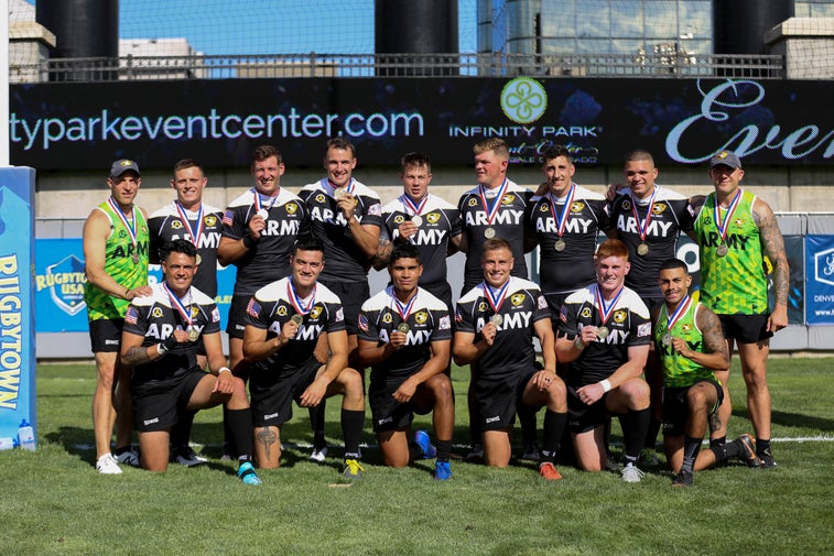 US Army men’s rugby takes gold at Armed Forces Championship