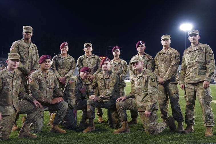 How West Point football games recruit soldiers