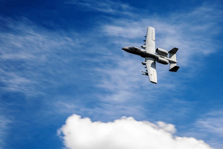 A US Air Force A-10 accidentally fired off a rocket over Arizona