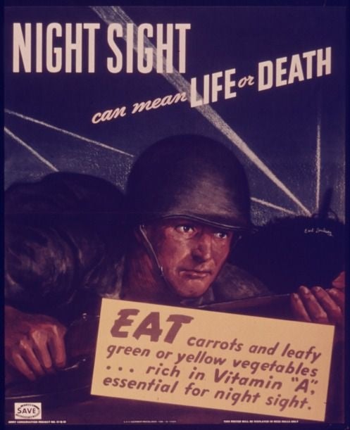 How WWII propaganda is still convincing kids to eat carrots
