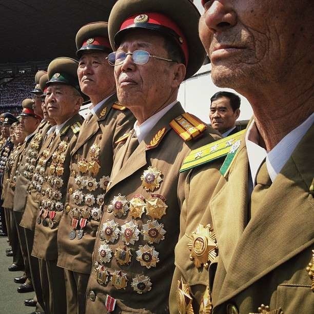 north korean goofiest-looking military uniforms