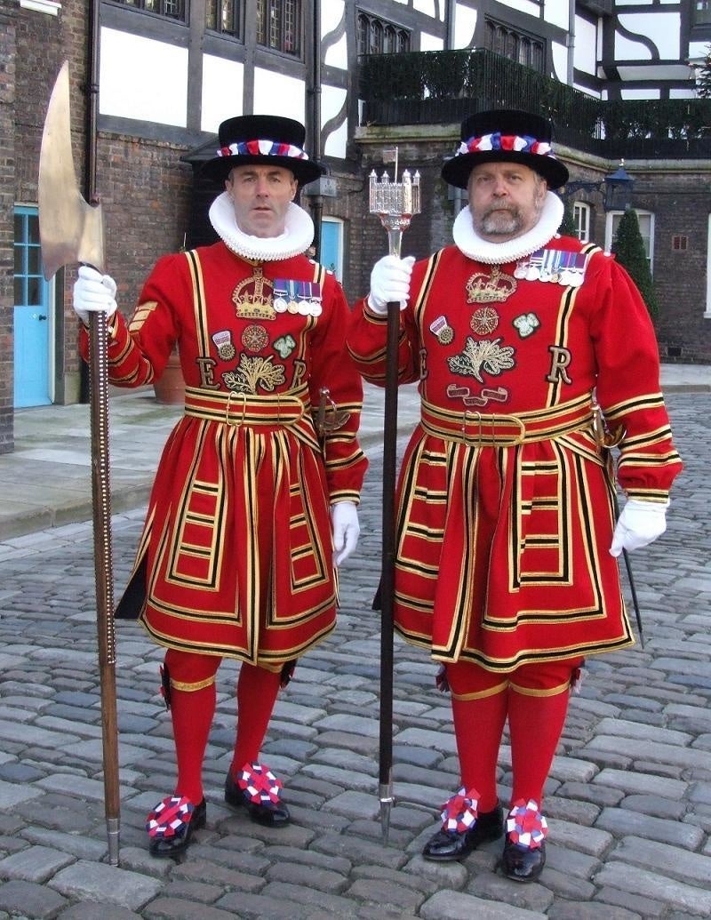 beafeater goofiest-looking military uniforms