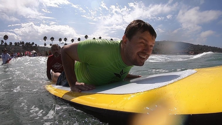 Veterans surf their way to recovery