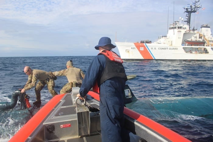 US Coast Guard busts another cocaine-carrying ‘narco sub’