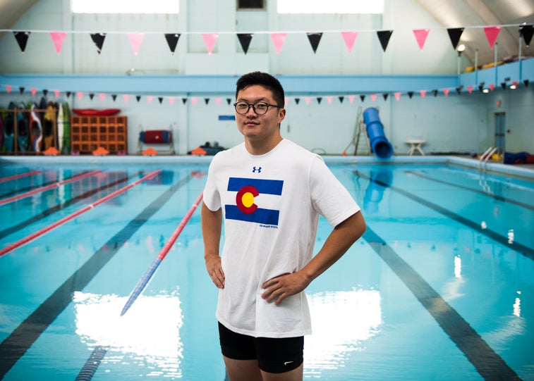 This dedicated airman is swimming in 2019 World Military Games