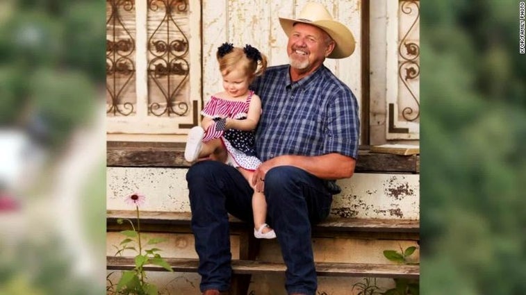 Purple heart recipient dies saving 3-year-old granddaughter