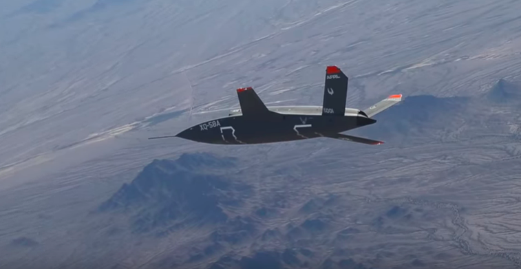Valkyrie drone suffers damage during Air Force flight test