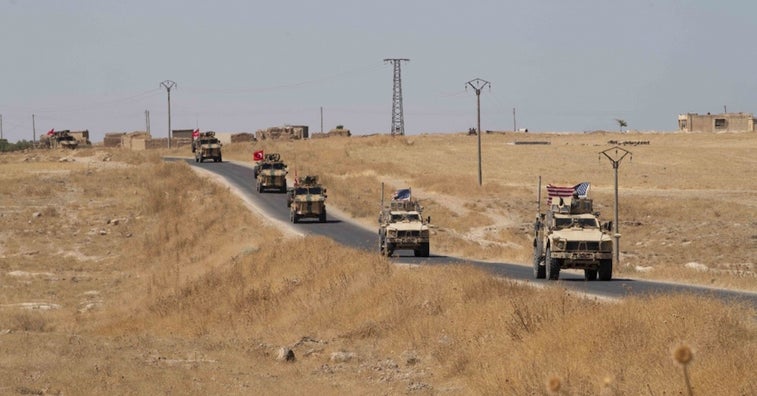 Kurdish forces strike a deal with Syrian army