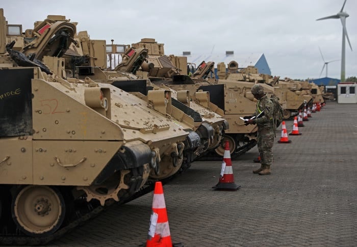 The US Army is practicing a new way to get to a fight in Europe