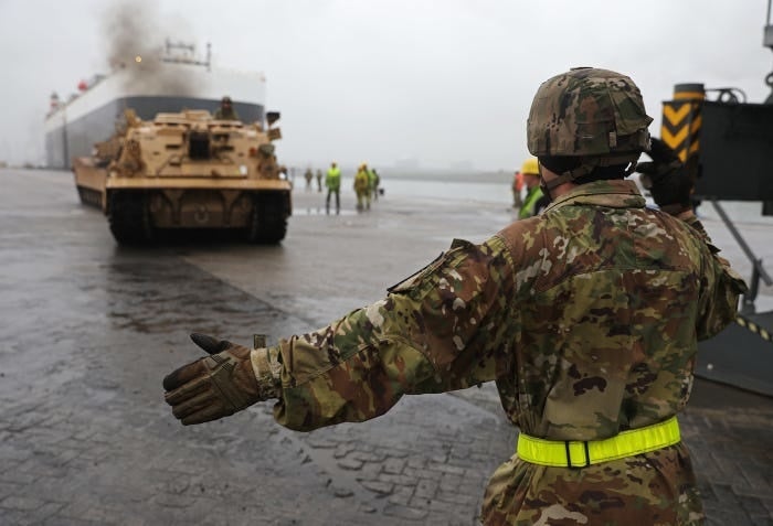 The US Army is practicing a new way to get to a fight in Europe
