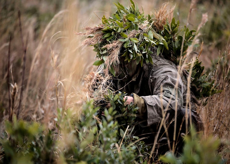 How a Marine Corps scout sniper managed to sneak up on his enemy naked