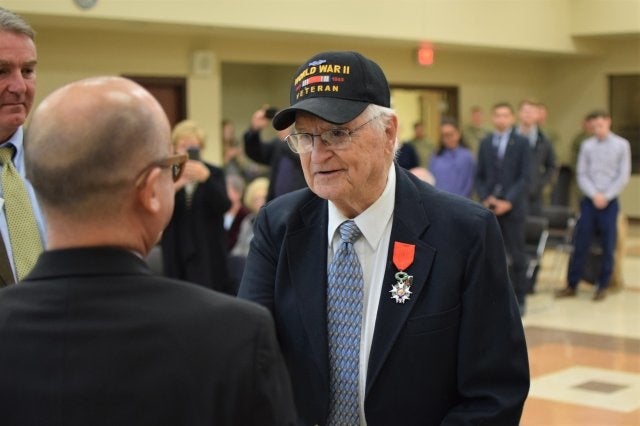 Omaha veteran honored by France for WWII service