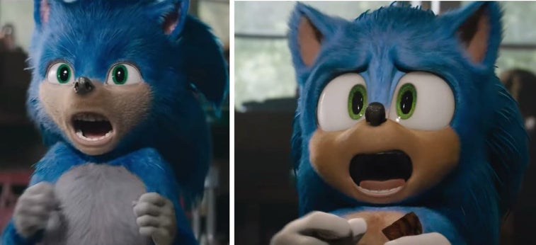 Sonic the Hedgehog is a lot less weird-looking in this new trailer