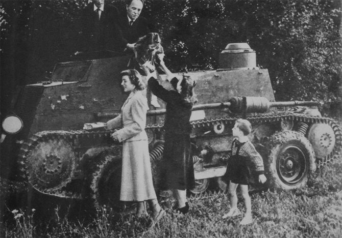 World War II vets rebuilt an APC to drive through the Iron Curtain