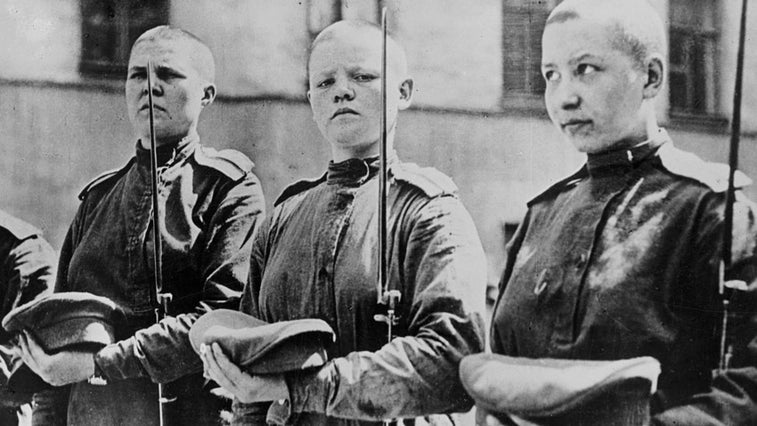 The Russians had Women’s ‘Battalions of Death’ in World War I