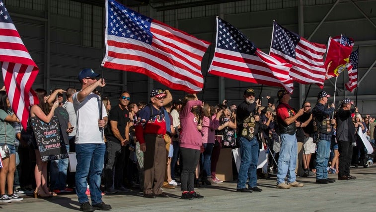 Marines return from deployment just in time for Thanksgiving