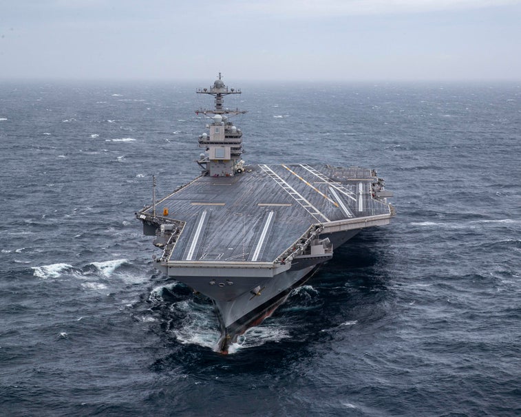 Navy leader promises to fix Ford aircraft carrier
