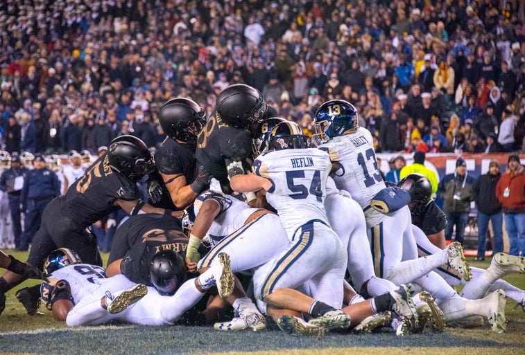 Army hopes to complete 4-year sweep of Navy in rivalry game