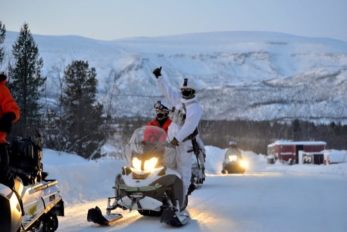US and Norwegian forces prepare for winter warfare