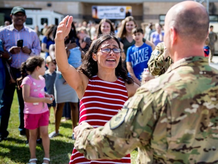 What it’s really like for military families when troops are deployed