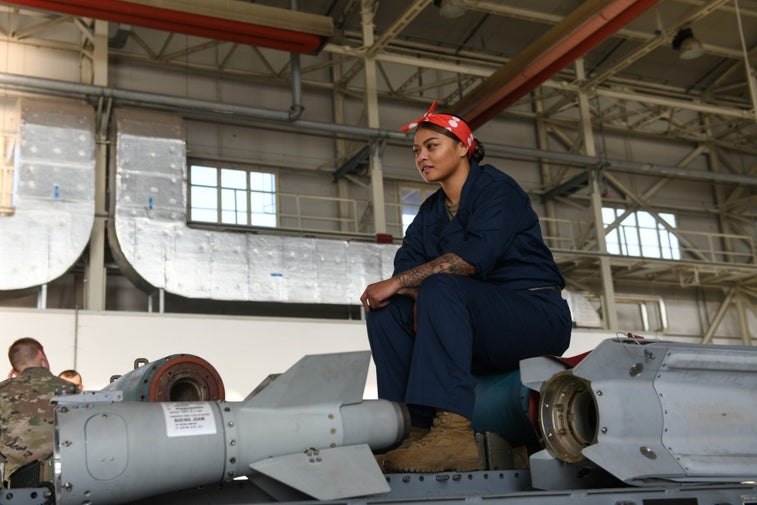 All-female Air Force team wins bomb-building competition
