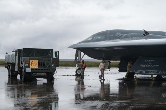 The Air Force is fixing up a base that could keep an eye on Russia
