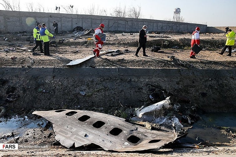 Ministers say Tehran won’t hand over ‘damaged’ black box of downed Ukrainian plane