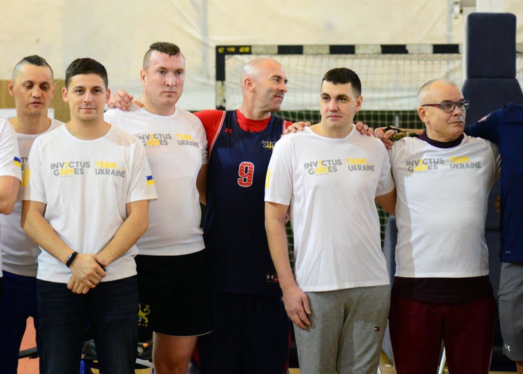 Air Force Wounded Warrior program partners with Ukrainian vets to find healing in war-torn country