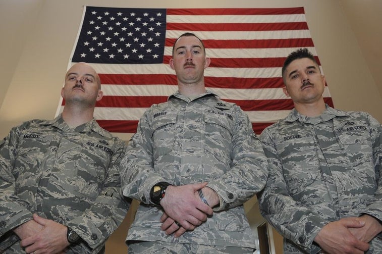 The man behind the ‘stache: why Mustache March matters to airmen
