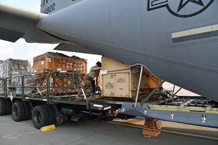U.S. Air Force relief mission to COVID-19 crisis in Italy begins from Ramstein AB
