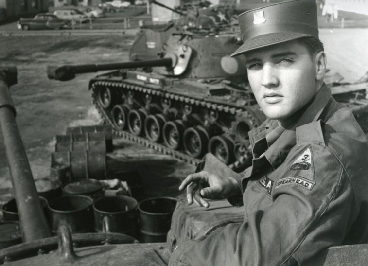 Hair today, gone tomorrow: When Elvis joined the Army